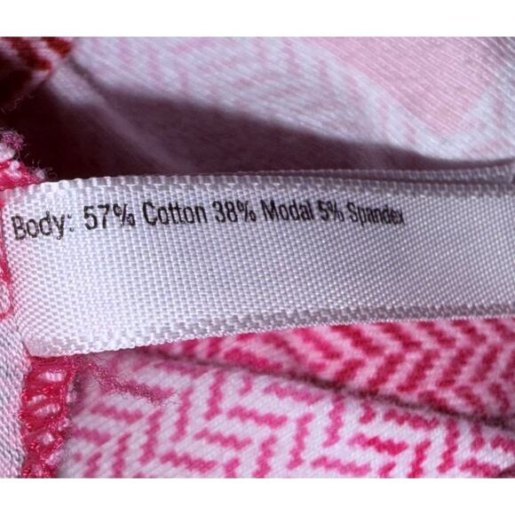 Soma Women’s Sz M Cool Nights Pajama Set in SUGARLOAF PLAID PINK - Picture 14 of 16